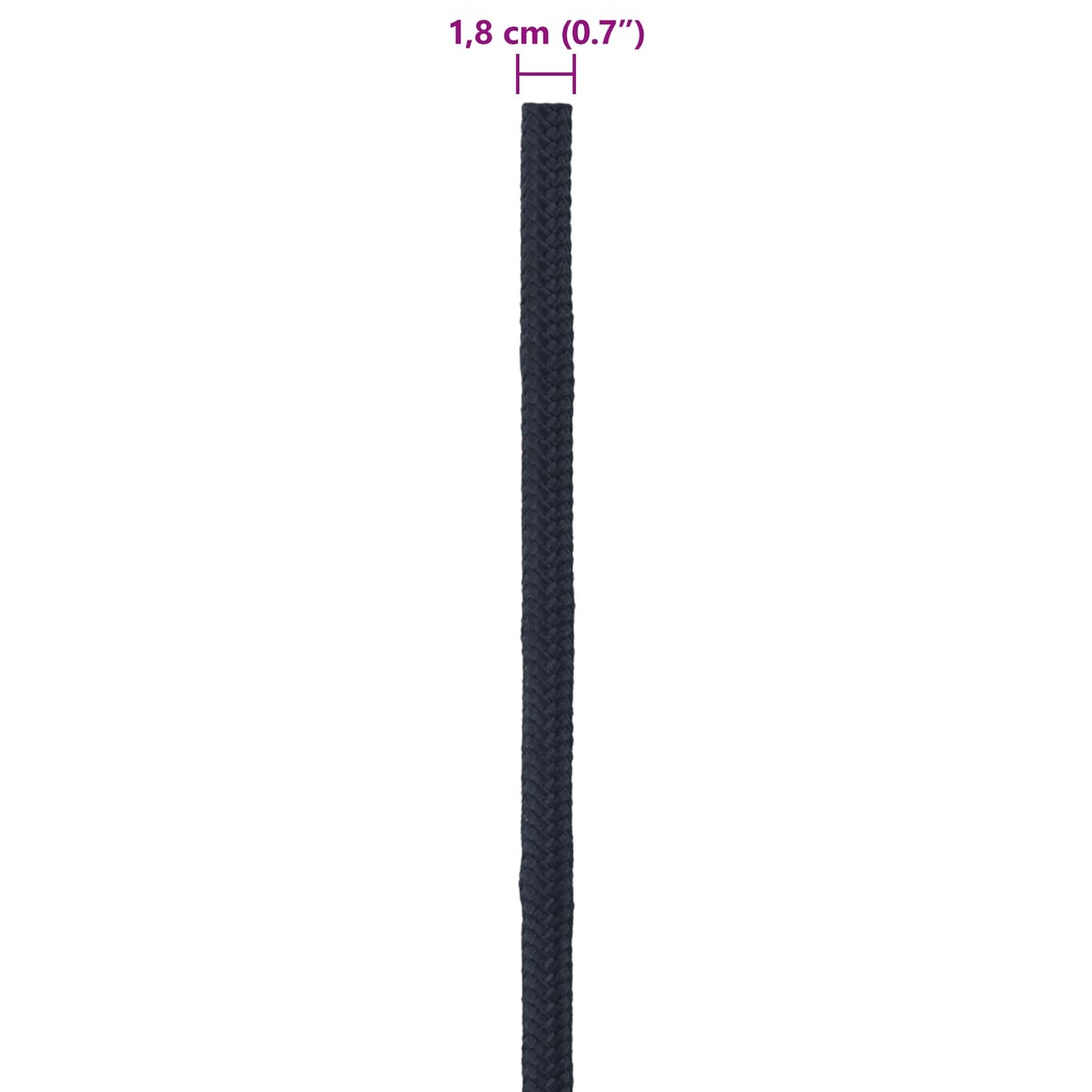 Corda da Barca Blu Reale 25 m Poliestere | homemem39