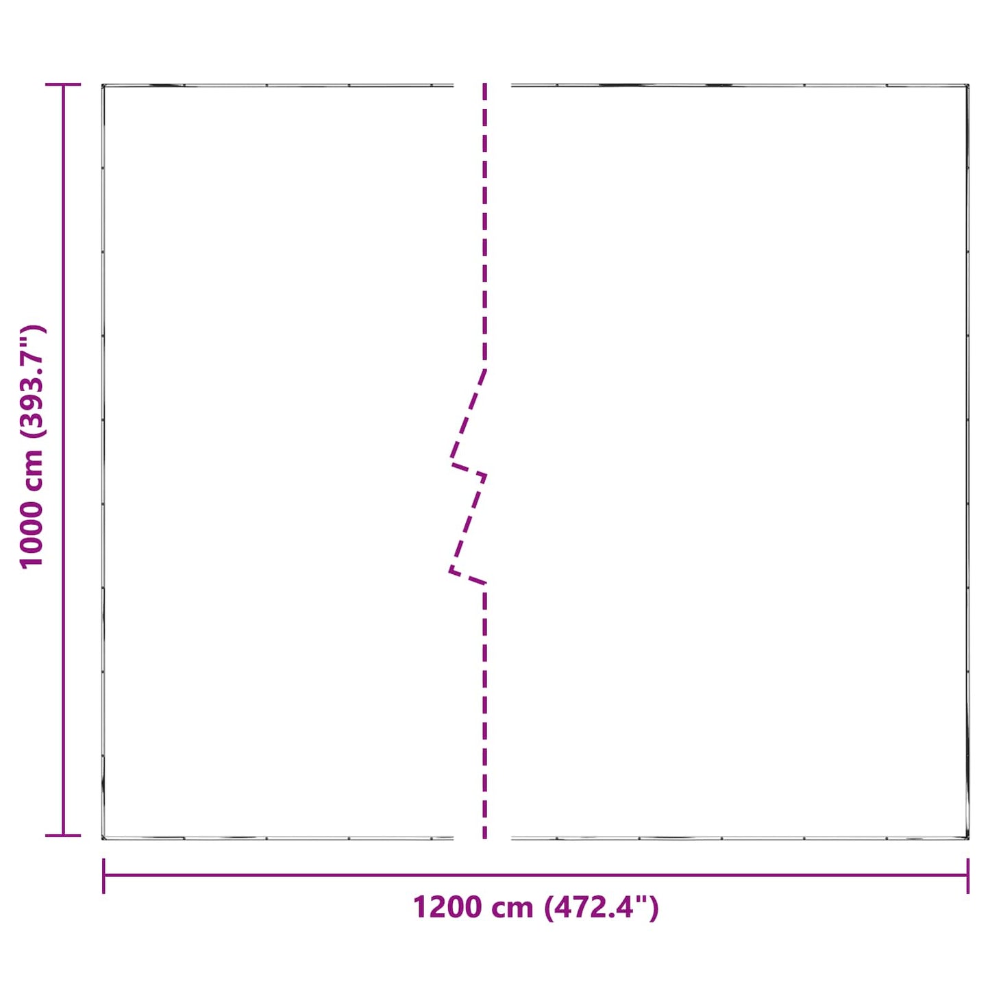 Copertura per Piante Trasparente 10 x 12 m PE | homemem39