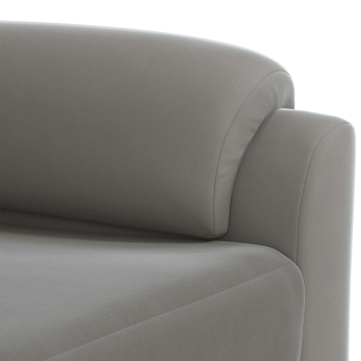 Set di divani 2 pcs Grigio Chiaro Velluto | homemem39