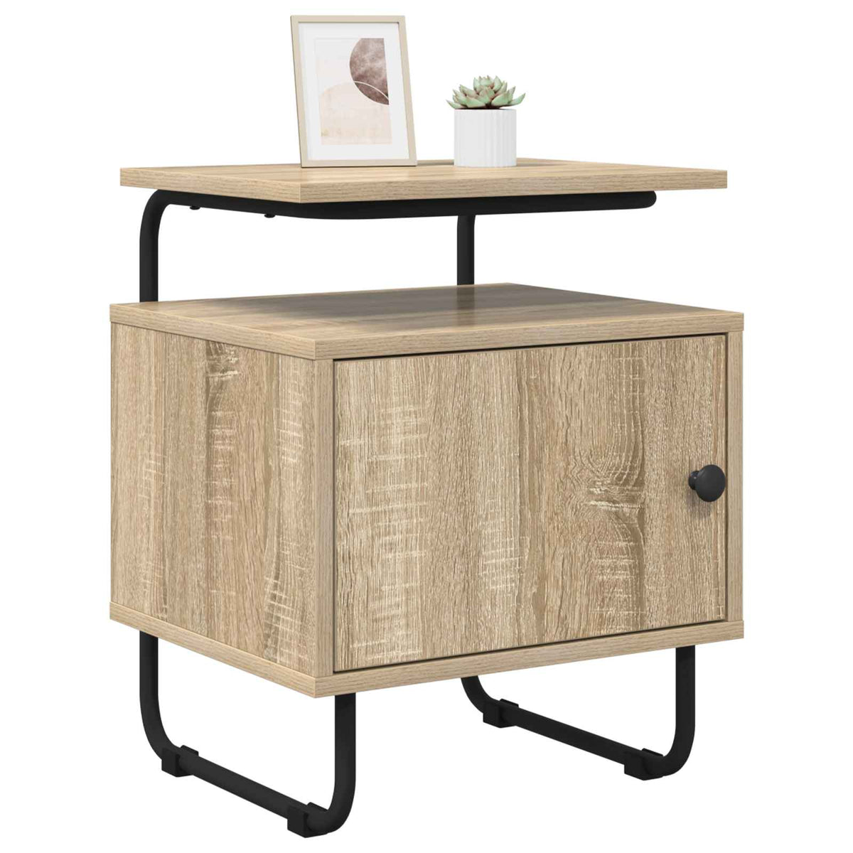 Armadio da Notte 2 pz Rovere Sonoma Legno ingegnerizzato | homemem39