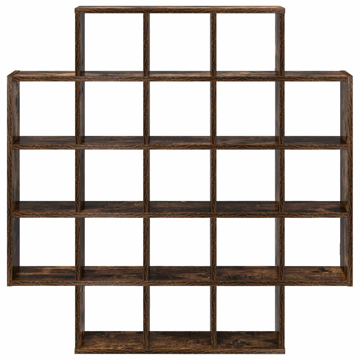 Scaffale da parete Rovere Fumo 100 x 13 x 100 cm | homemem39