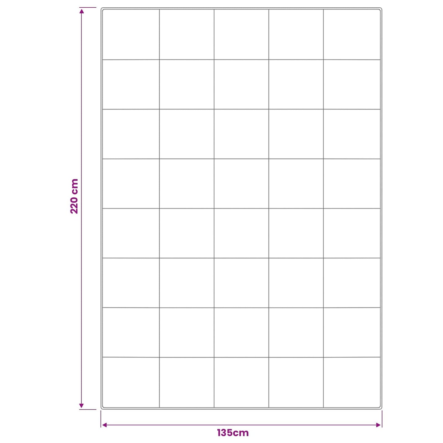 Piumone TRIER 135x220 cm 4 stagioni 220 GSM Bianco | homemem39