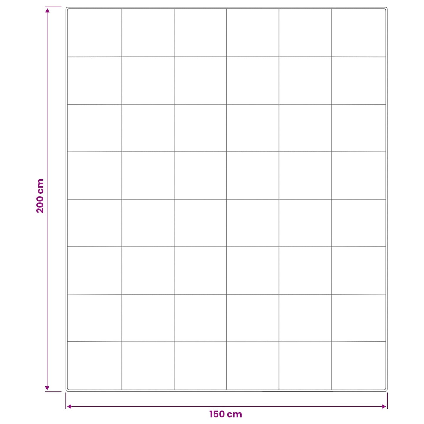 Piumone TRIER 150x200 cm 4 stagioni 350 GSM Bianco | homemem39