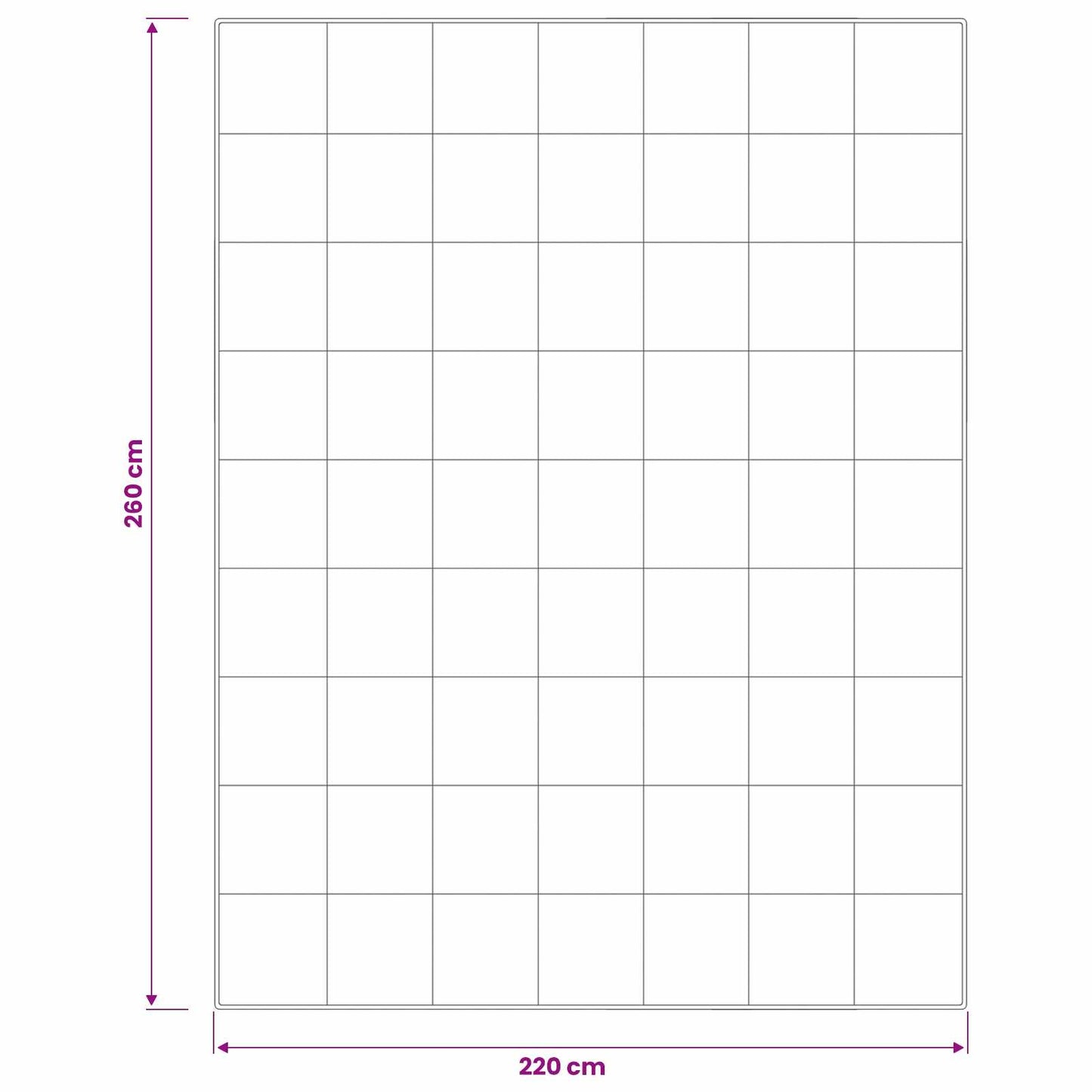 Piumone FULDA 220 x 260 cm Inverno 300 GSM 90% piuma d'oca | homemem39