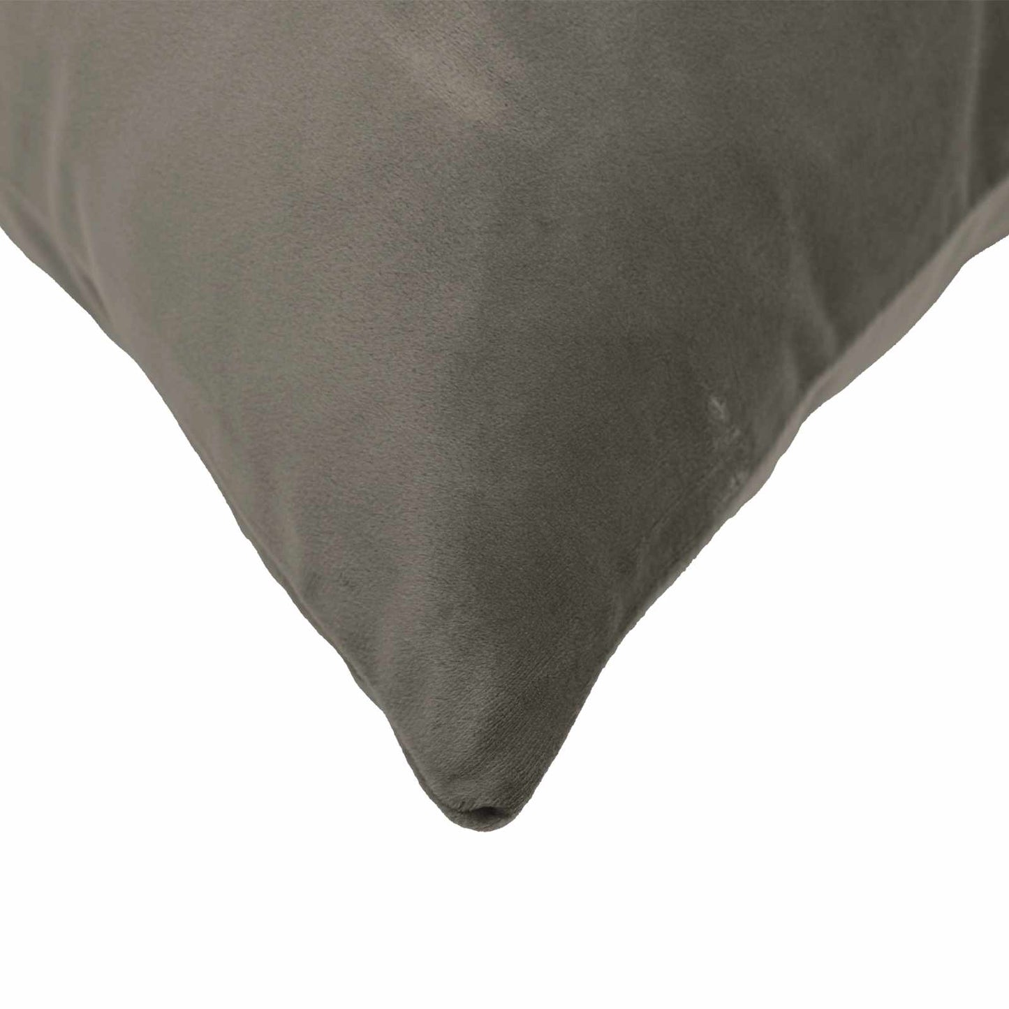 Cuscino con cuscino HEERLEN 6 pz Grigio Chiaro Velluto | homemem39