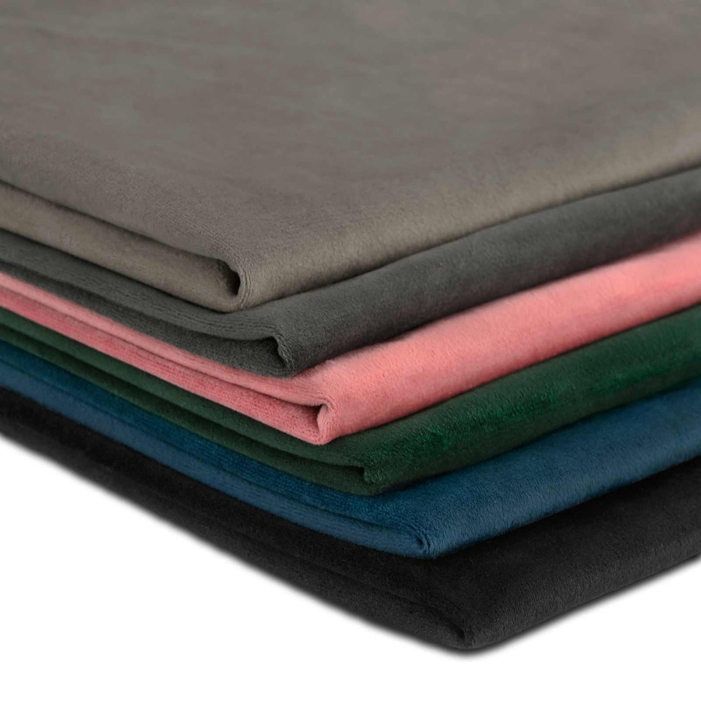 Cuscino con cuscino HEERLEN 6 pz Grigio Scuro Velluto | homemem39
