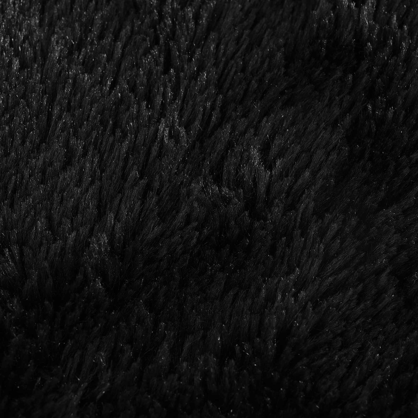 Cuscino con cuscino HEERLEN 2 pz Nero Fleece PV | homemem39