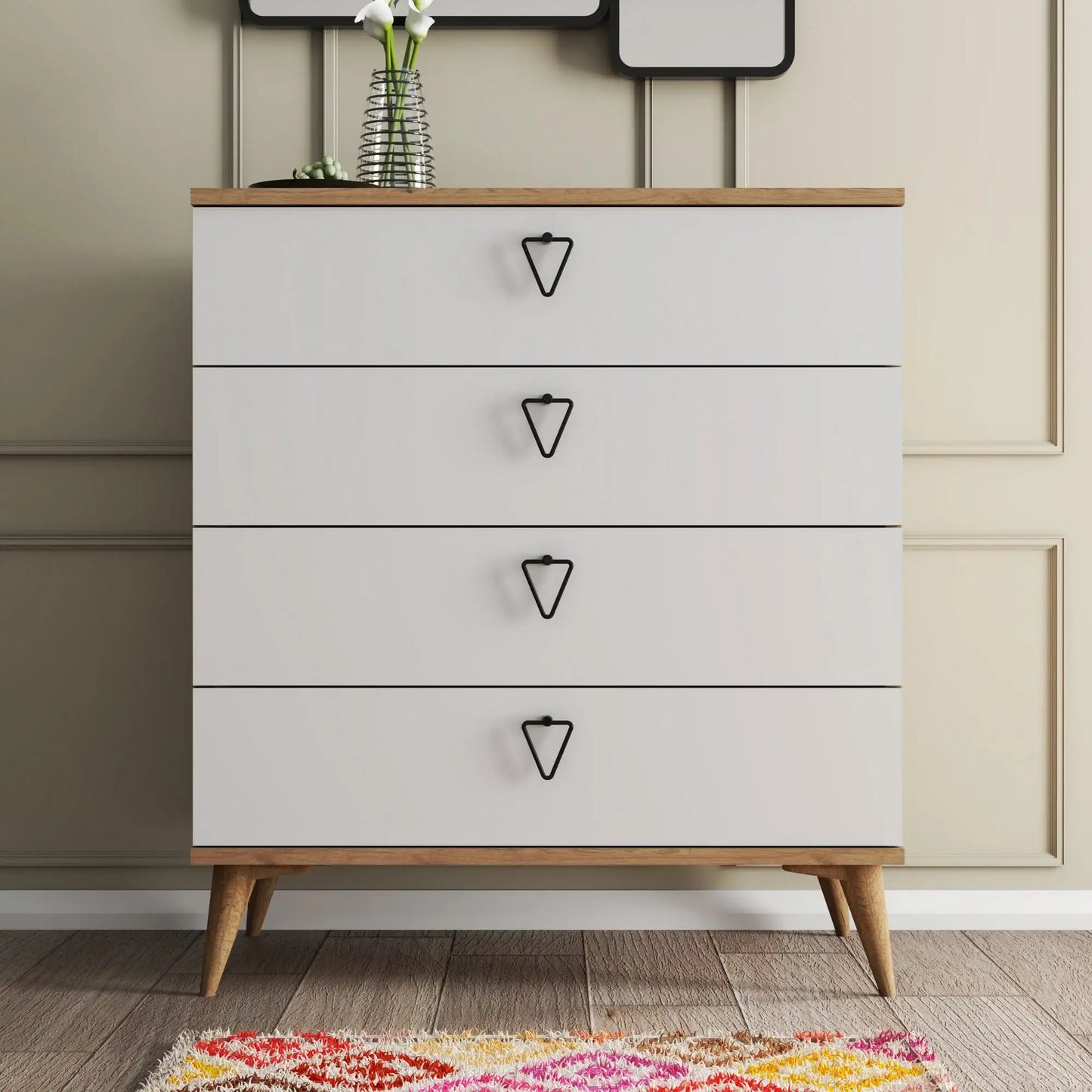 Comò Elegante in Laminato Melaminico - homemem39