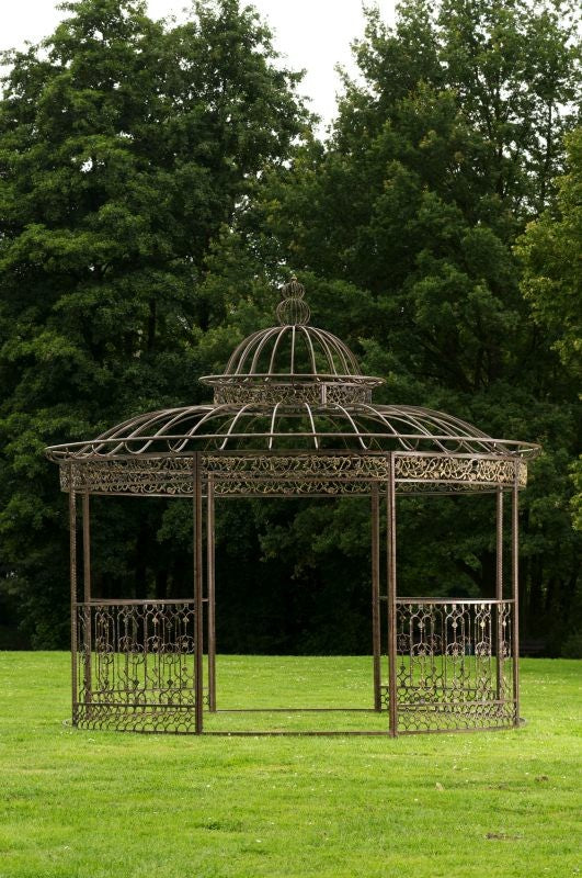 XXL Luxus Pavillon Romantik rund 500 cm - homemem39