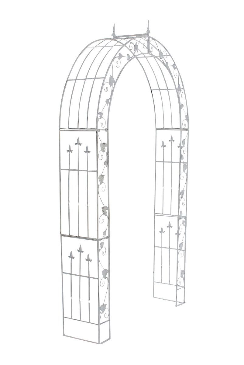 Arco da giardino in ferro verniciato a polvere - Rosenbogen Emma