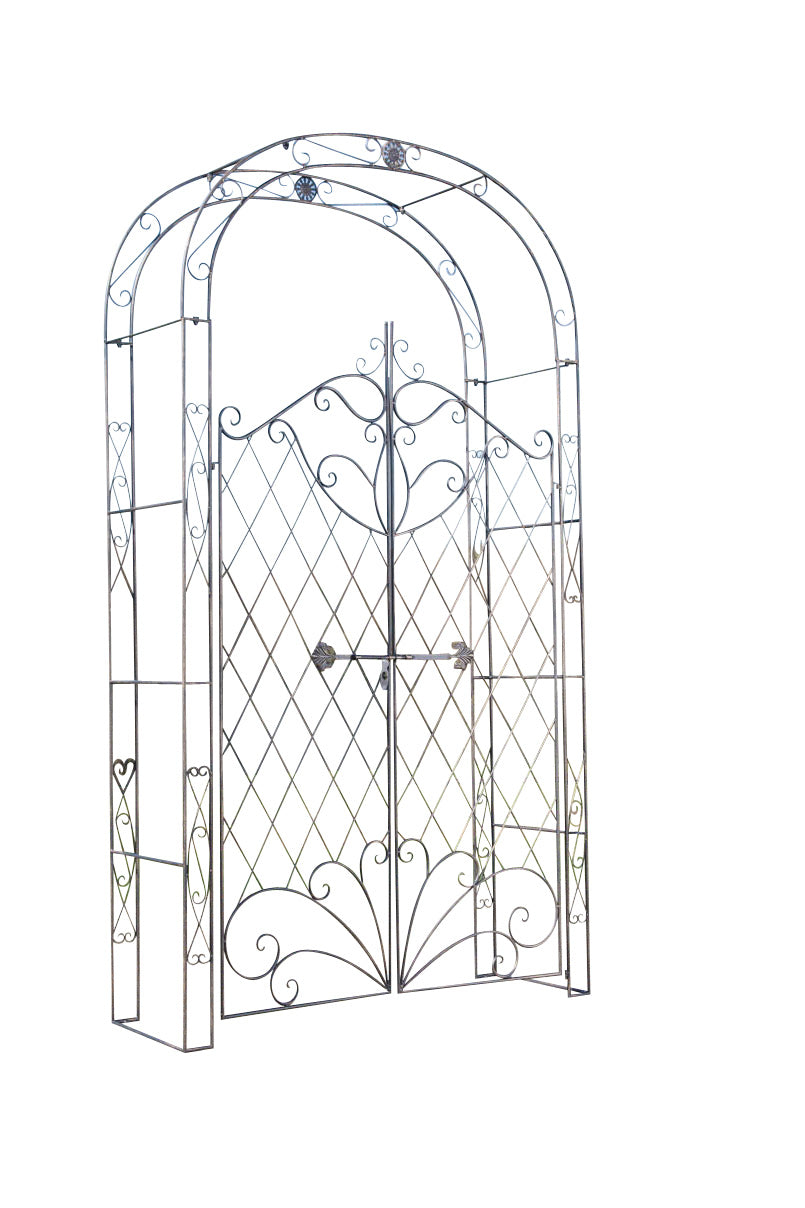 Rosenbogen mit Tor Melissa - homemem39