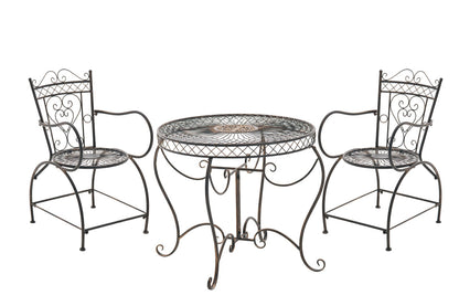 nostalgische Sitzgruppe Sheela aus Eisen - homemem39