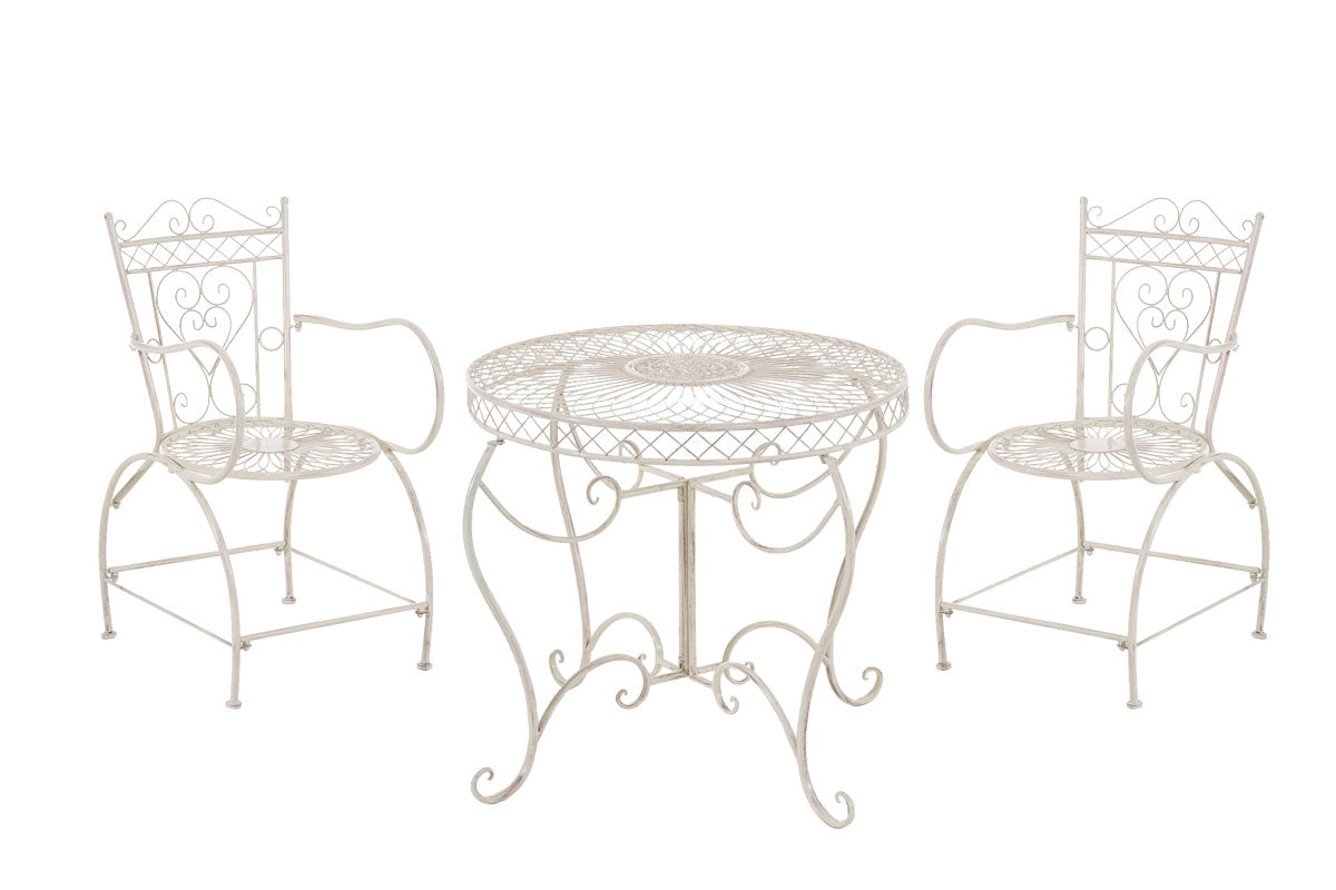 nostalgische Sitzgruppe Sheela aus Eisen - homemem39