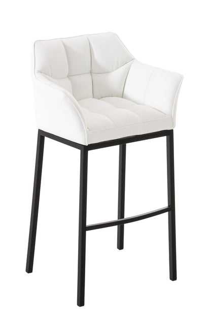 Barhocker Damaso Kunstleder mit 4-Fuß Gestell - homemem39