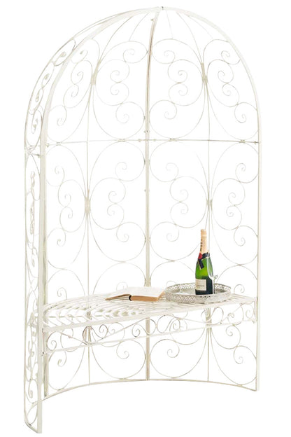 Halbpavillon Rosie mit Sitzbank - homemem39