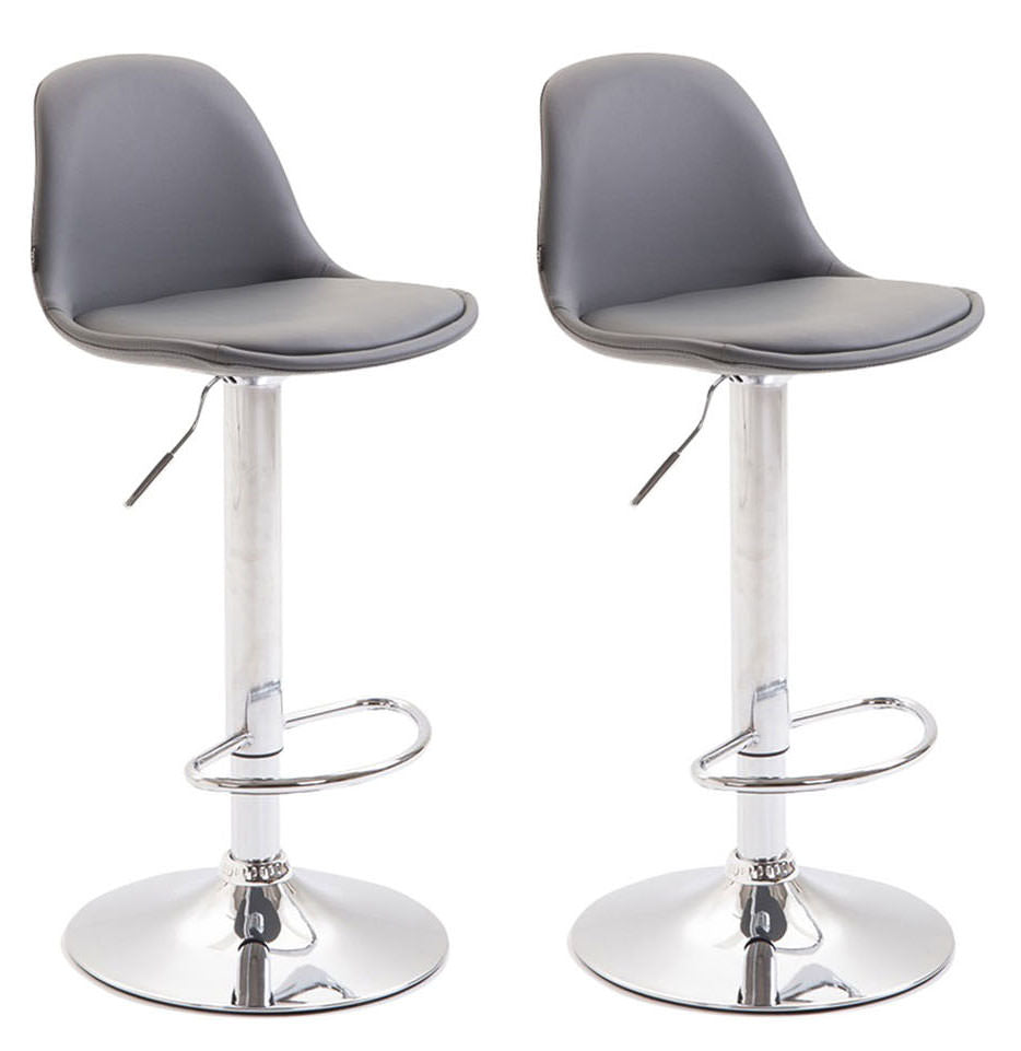 2er Set Barhocker Kiel Kunstleder | homemem39