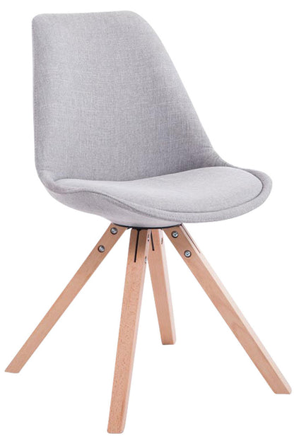 Besucherstuhl Toulouse Stoff Square - homemem39