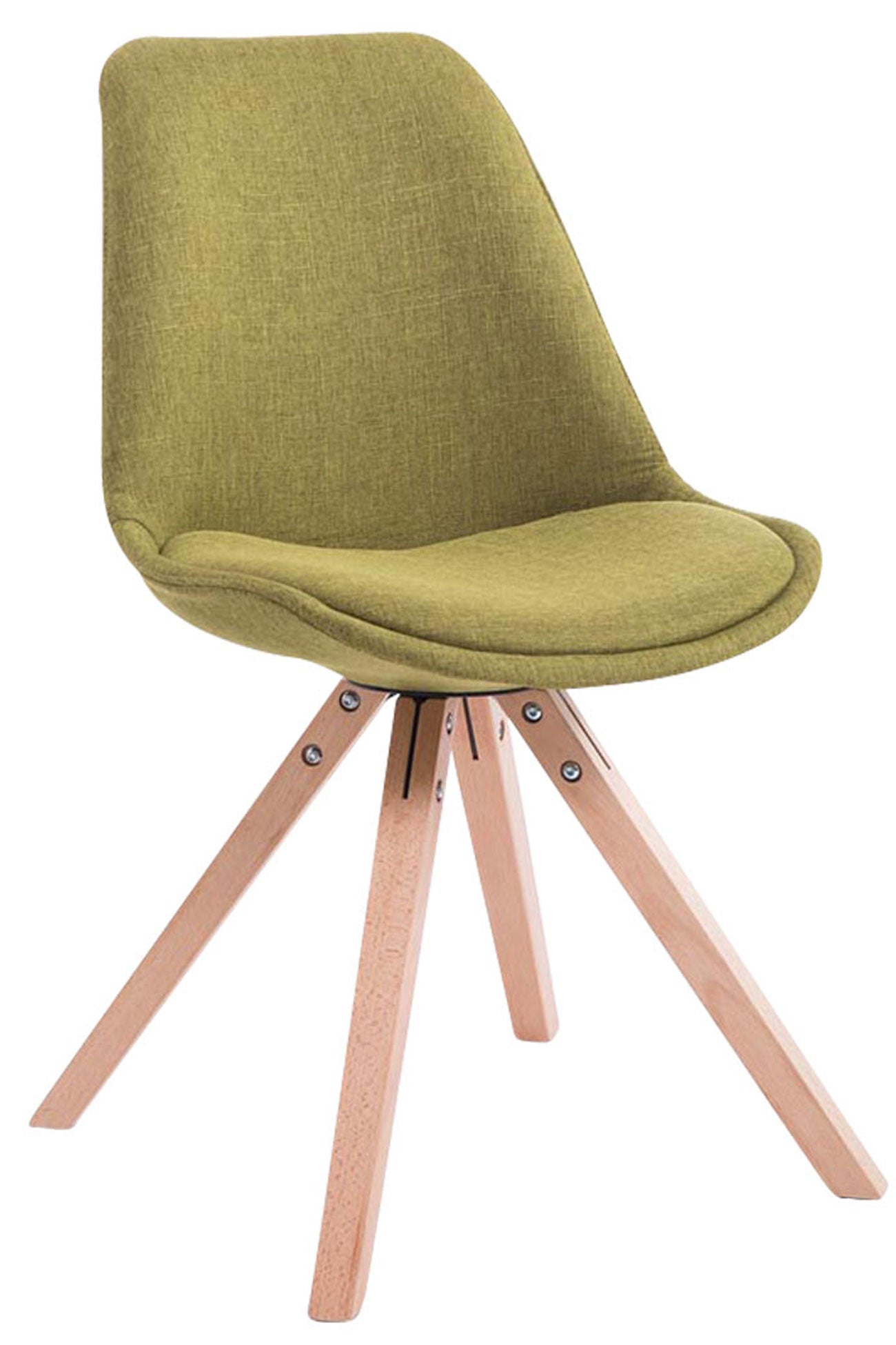 Besucherstuhl Toulouse Stoff Square - homemem39