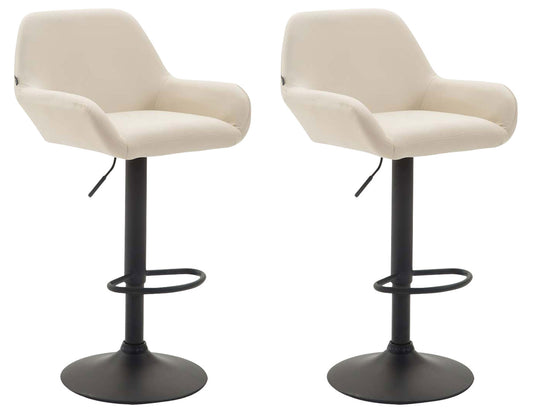 2er Set Barhocker Braga Kunstleder - homemem39