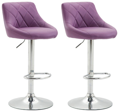 2er Set Barhocker Lazio Kunstleder | homemem39