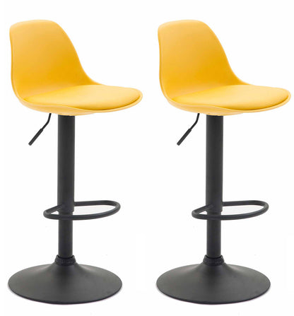 2er Set Barhocker Kiel Kunststoff | homemem39