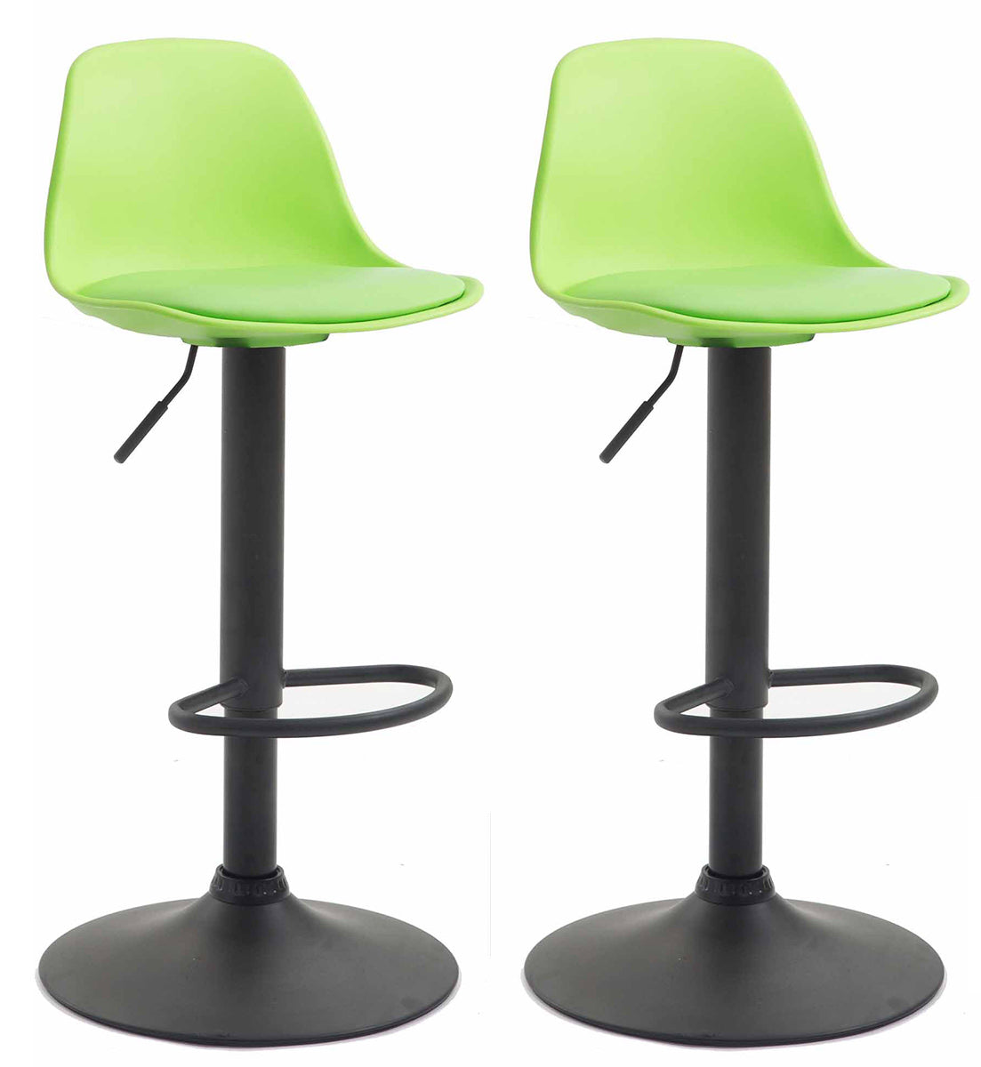 2er Set Barhocker Kiel Kunststoff | homemem39