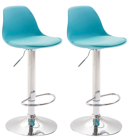 2er Set Barhocker Kiel Kunststoff | homemem39