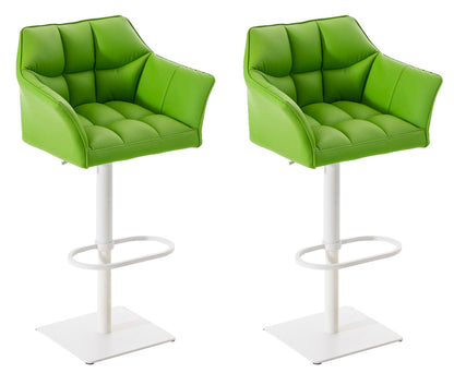 2er Set Barhocker Damaso Kunstleder - homemem39