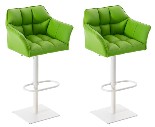 2er Set Barhocker Damaso Kunstleder - homemem39