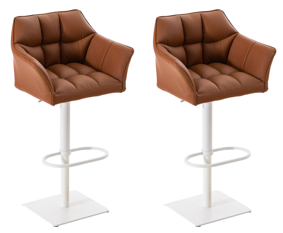 2er Set Barhocker Damaso Kunstleder - homemem39
