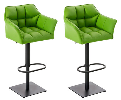 2er Set Barhocker Damaso Kunstleder - homemem39