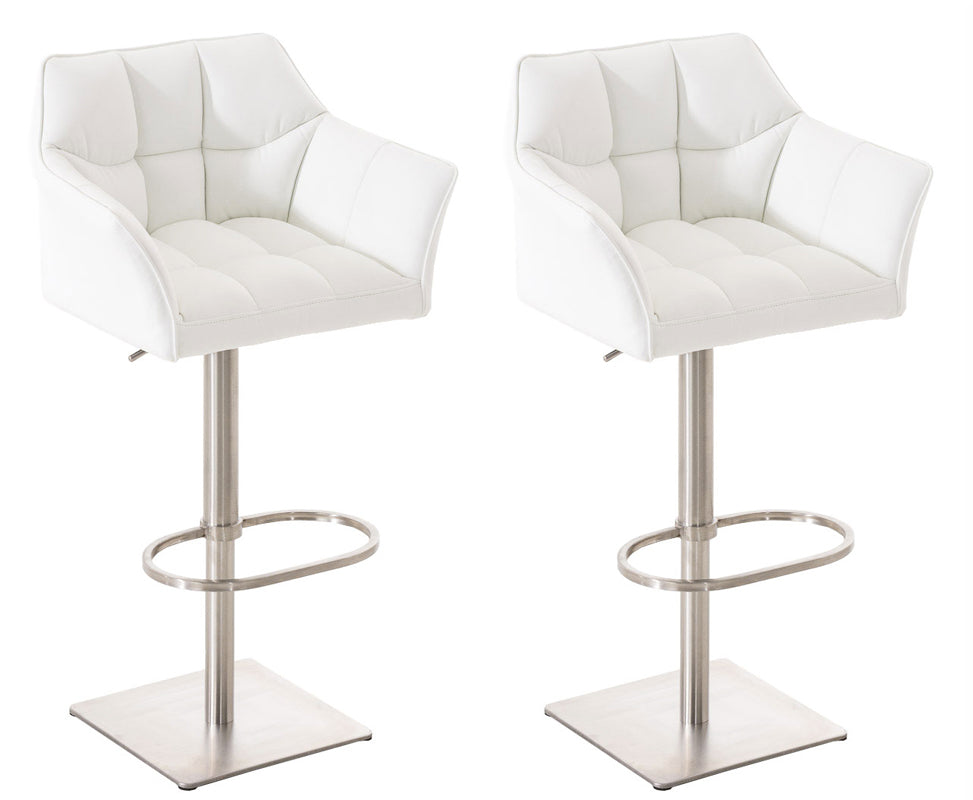 2er Set Barhocker Damaso Kunstleder - homemem39