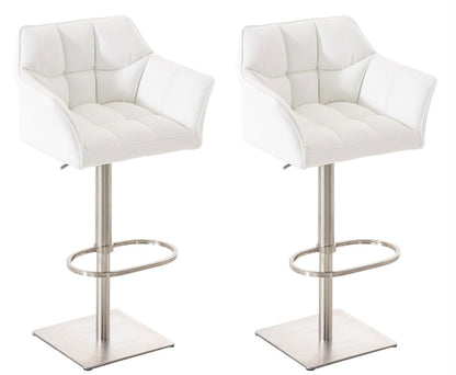 2er Set Barhocker Damaso Kunstleder - homemem39