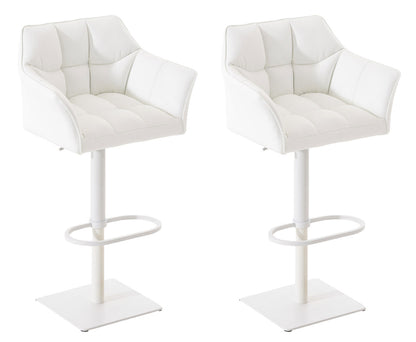 2er Set Barhocker Damaso Kunstleder - homemem39