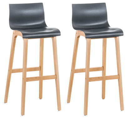 2er Set Barhocker Hover Natura - homemem39