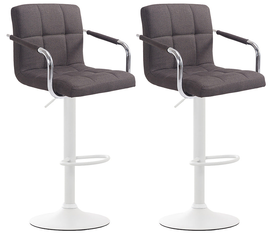 2er Set Barhocker Lucy Stoff - homemem39