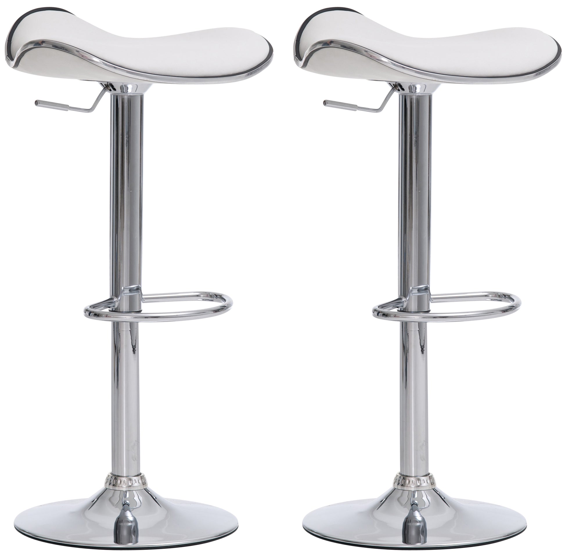 2er Set Barhocker Shanghai Kunstleder | homemem39