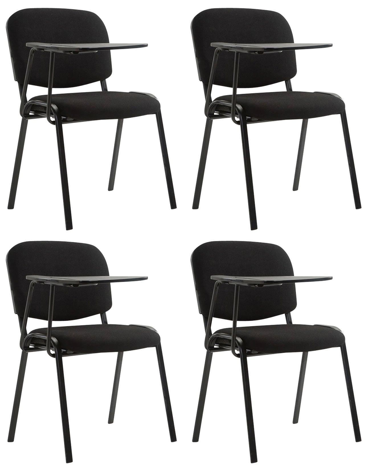 4er Set Stuhl Ken mit Klapptisch Stoff - homemem39