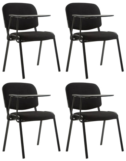 4er Set Stuhl Ken mit Klapptisch Stoff - homemem39