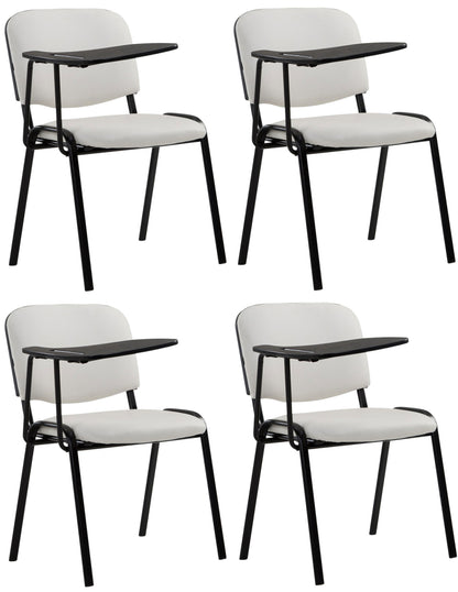 4er Set Stühle Ken mit Klapptisch Kunstleder - homemem39
