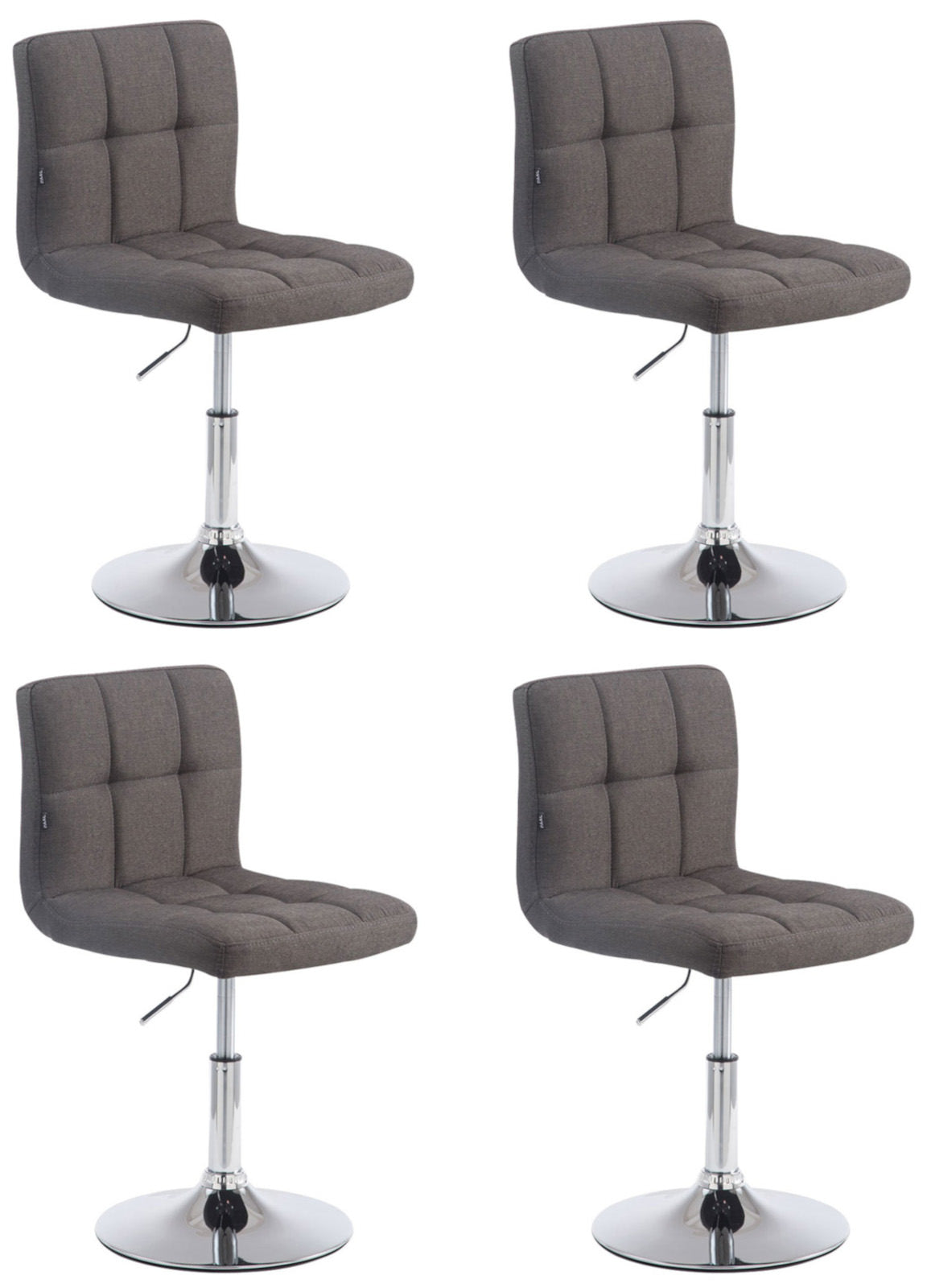 4er Set Lounger Palma Stoff - homemem39