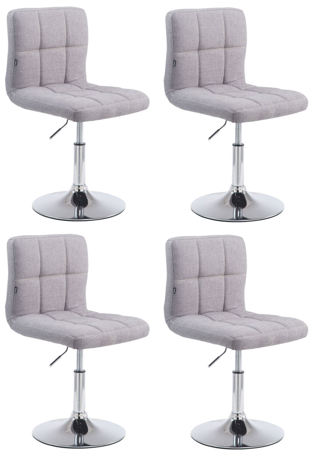 4er Set Lounger Palma Stoff - homemem39