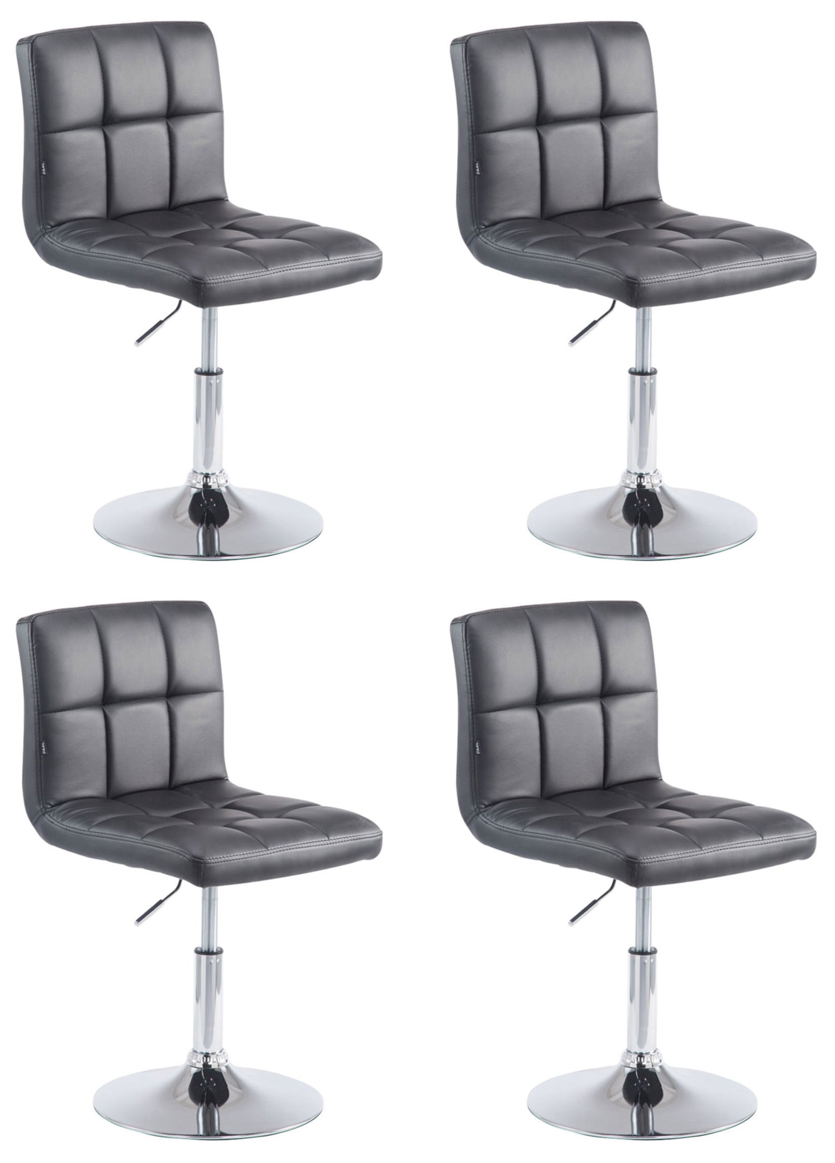 4er Set Lounger Palma V2 Kunstleder - homemem39