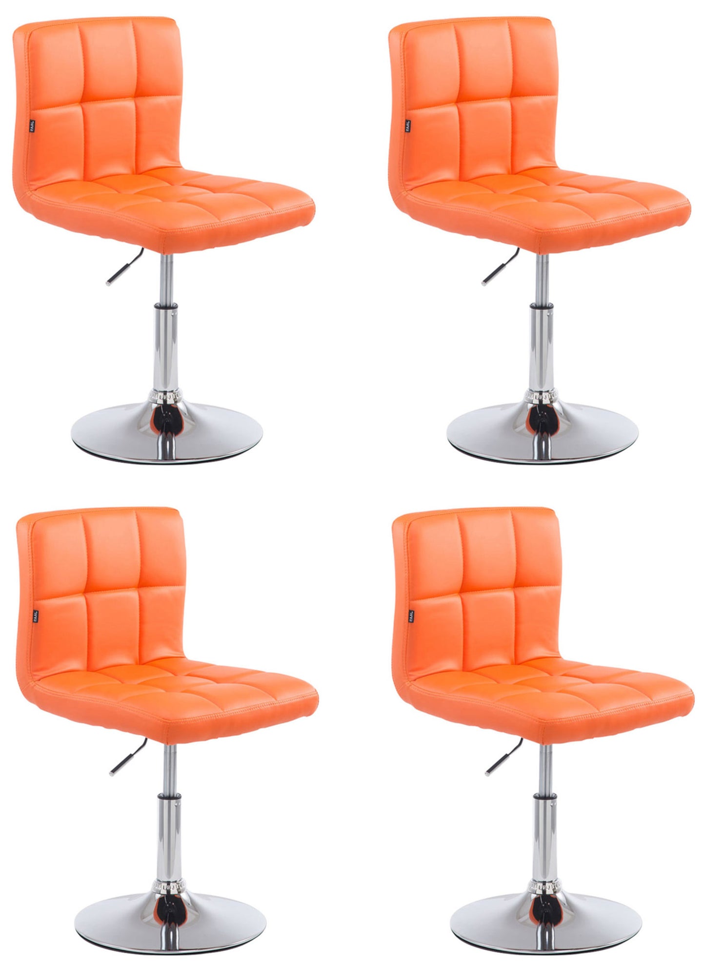 4er Set Lounger Palma V2 Kunstleder - homemem39