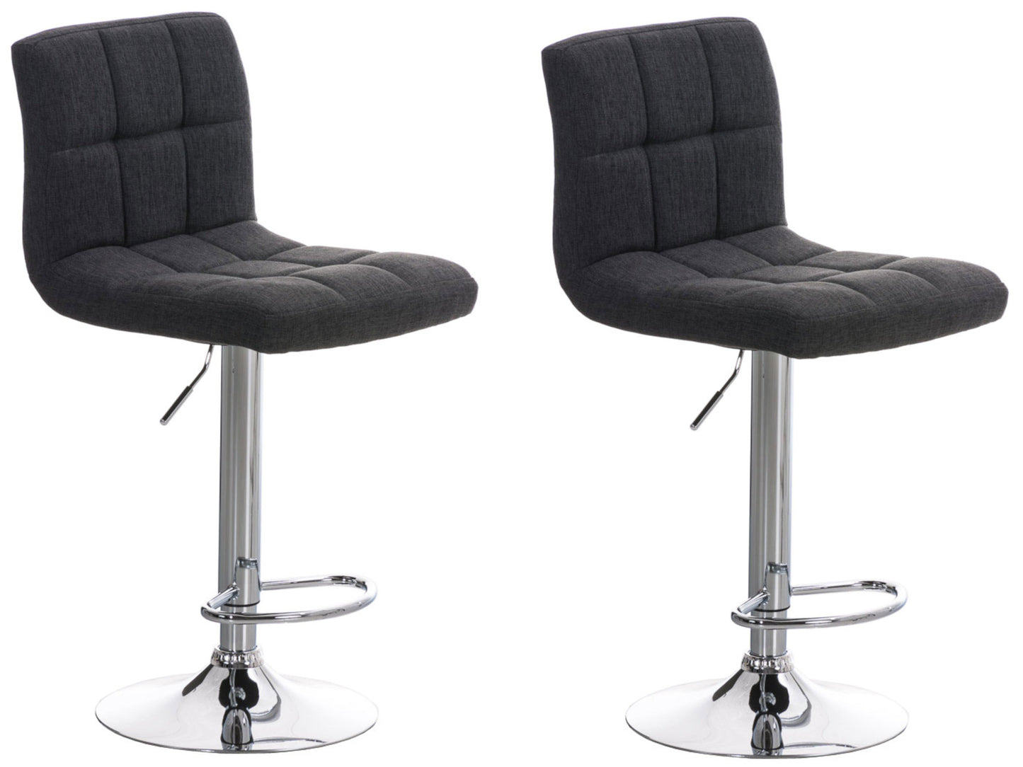 2er Set Barhocker Peru Stoff | homemem39