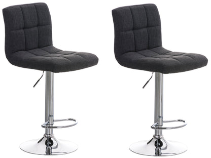 2er Set Barhocker Peru Stoff | homemem39