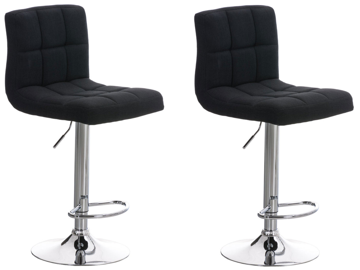 2er Set Barhocker Peru Stoff - homemem39