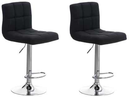 2er Set Barhocker Peru Stoff - homemem39