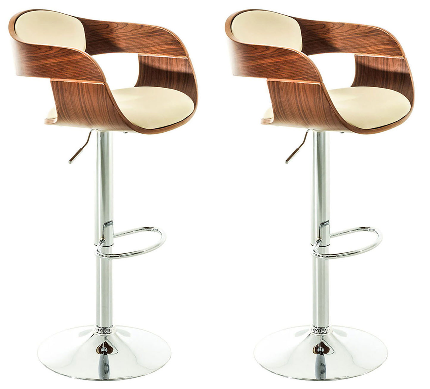 2er Set Barhocker Kingston Kunstleder - homemem39