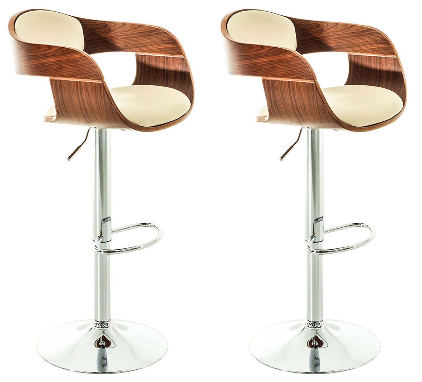 2er Set Barhocker Kingston Kunstleder - homemem39